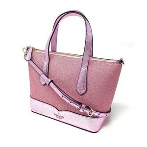 Kate Spade Lola Glitter Crossbody Rose Pink